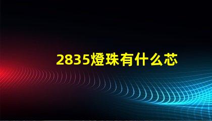 2835燈珠有什么芯片的 2835燈珠多少瓦